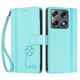 thumbnail image 3 of Funda Cartera Trébol para Motorola Edge 70 Ultra 5G con Ranuras Tarjetas y Carga Inalámbrica Verde menta, 3 of 6