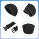 thumbnail image 3 of Cinturón de micrófono de 2 piezas, negro, ajustable, con correa de neopreno absorbente de sudor, ideal para teatro y altavoces., 3 of 7
