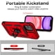 thumbnail image 4 of Estuche GANGXUN para iPhone 11, soporte giratorio 360°, estilo mecánico y magnético, 4 of 5