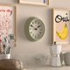 thumbnail image 4 of Reloj de Pared JONES CLOCKS® Frieze Pequeño Elegante 23 cm Verde Salvia, 4 of 6