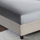 thumbnail image 3 of Juego de cama ARTALL de satén, tamaño king, gris, 4 piezas, 3 of 7