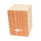 thumbnail image 2 of Tambor de caja de percusión de madera, tambor de mano, percusión portátil instrumento de percusión de madera profesional compacto para fiesta en casa , Madera Marrón Marrón De Madera, 2 of 5