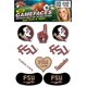 thumbnail image 1 of Tatuajes temporales FAN-A-PEEL FSU (Florida State Seminoles) resistentes al agua con purpurina, 1 of 1