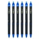 thumbnail image 1 of Bolígrafos de tinta de gel PILOT FriXion Synergy Clicker, 0,5 mm, tinta azul, paquete de 6, 1 of 5