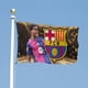 thumbnail image 3 of Lamine Yamal Bandera impresa con temática, regalo perfecto para fanáticos, amigos y familiares, y adecuada para actividades al aire libre e interiores, decoraciones de fiesta. 90*150CM, 3 of 6