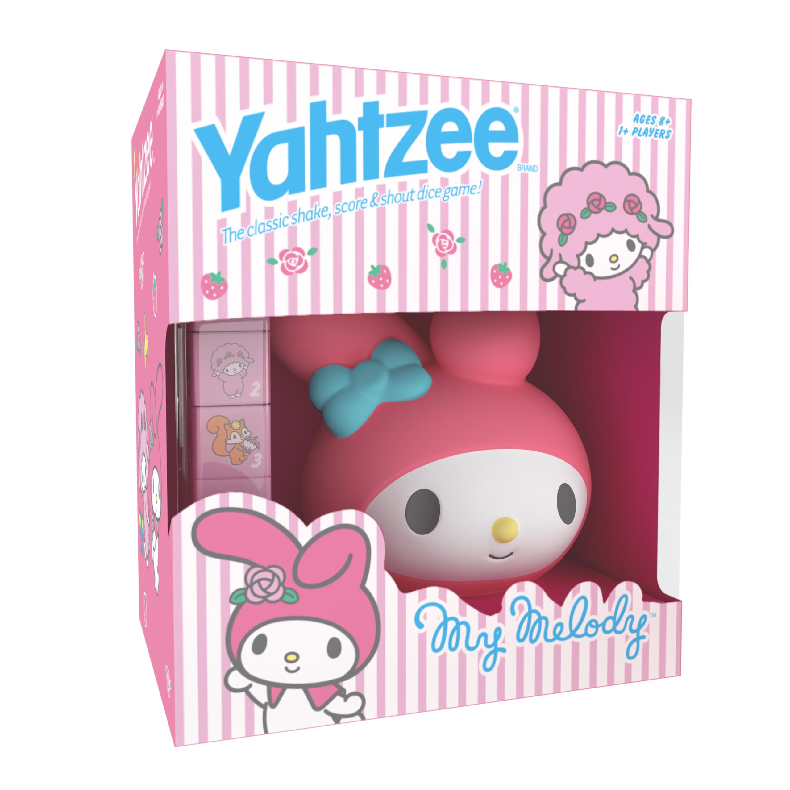 Juego De Dados Usaopoly Yahtzee My Melody Hello Kitty & Friends