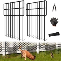 Barrera Para Animales Para Vallas De Jardín, 25 Paneles Nanyezh, 43 Cm X 8 M