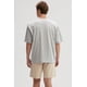 thumbnail image 3 of Polera Hombre Print Central Gris Melange, 3 of 4