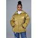 thumbnail image 1 of Chaqueta Bomber CC Clothing Amarilla S/M, 1 of 5