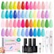 thumbnail image 1 of Set de esmaltes de uñas en gel Beetles Summer, 25 colores, gelatina pastel, 1 of 6