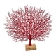 thumbnail image 3 of Escultura De Coral De Plástico Para Mesa, Decoración De Adorno, Estatuilla De Mesa Roja, 3 of 3