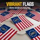 thumbnail image 5 of Guirnalda Bandera Betsy Ross de Jester Fiesta – 48 piezas, 15 m, 5 of 6