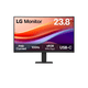 thumbnail image 1 of Monitor Curvo LG 24U421A-B 23.8" FHD, VA, 100Hz, 5ms, USB-C (PD 15W), sRGB 99%, Negro, 1 of 6