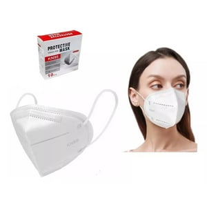 Genérico - X50 Mascarillas Kn95 5 Pliegues Antiviral Reutilizable