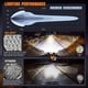 thumbnail image 4 of Luz de conducción LED Nilight 7" 85W 10200 lm haz puntual y haz de inundación IP68, 4 of 9