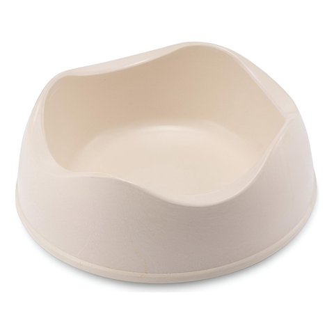 Beco Pets - Plato Beco Bamboo Pet Bowl Para Perro Dog Talla S 350Ml Beige