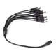 thumbnail image 3 of Cable Poder Splitter Camara Seguridad 8 Salidas Jack 5.5*2.5 negro, 3 of 6