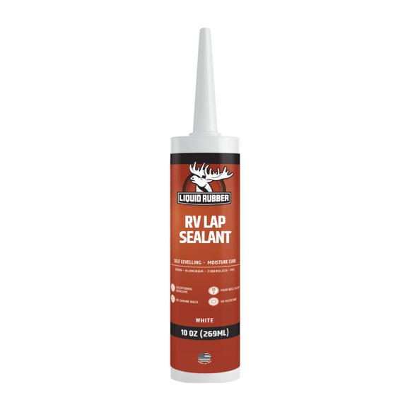 Sellador de regazo líquido Coating RV, blanco, 1 paquete