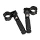 thumbnail image 5 of Accesorios para Reposapiés de Motocicleta, Plegables, Pedales de Aleación de Aluminio Compatibles, Piezas de Reparación, Fácil Instalación, Suministro Negro, 5 of 5