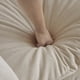 thumbnail image 3 of Chenille Fabric Ottomans Footrest to Combine with 2 Seater Sofa, 3 Seater Sofa and 4 Seater Sofa, Beige, 3 of 3