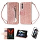thumbnail image 1 of Funda para FOXDOCK Elegante funda Samsung Galaxy Z Fold4 Glitter con cremallera-Ideal para el uso diario, 1 of 5