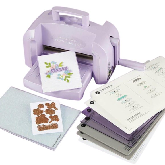 Máquina de Troquelado Spellbinders 15 cm Brillo Lila