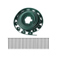 Ioensy - Borde De Borde De Jardín Bordes De Borde De Paisaje De Jardín Para Césped De Flores Al Aire Libre 5 Cm Verde