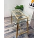 thumbnail image 2 of Mesa 120cm De Bar Atlas Vidrio Gold, 2 of 3