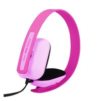 Mlab - Audífonos Para Niños Ajustable Con Micrófono Rosado - Ps