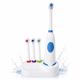 thumbnail image 1 of Cepillo De Dientes Eléctrico A Pila Con Base Y 3 Cabezales, 1 of 6
