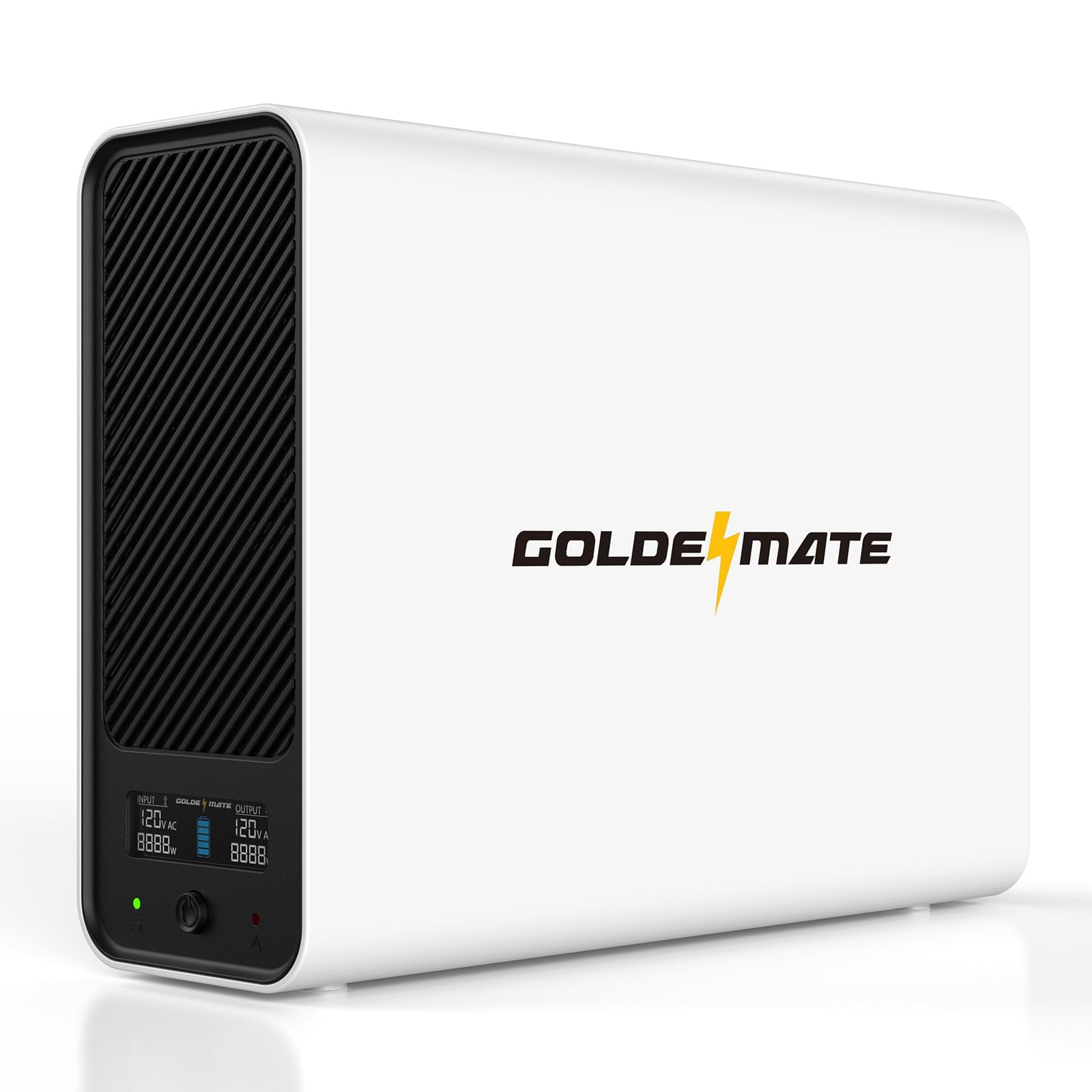 Ups Goldenmate 1000va 600w Con Batería Lifepo4 Y 8 Tomas