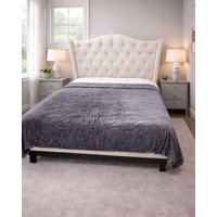 Imac Hogar - Mantas Frazada Delgada Plush Plaza Y Media