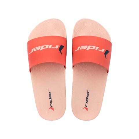 Sandalia Mujer Beige/Naranja Full Basic Rider