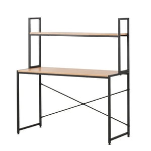 Spazzio - Escritorio Iron Line Natural 120X48X135 Cm