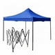 thumbnail image 5 of Toldo Plegable 3x3 MTS Lona Engomada 600D Azul Impermeable, 5 of 5