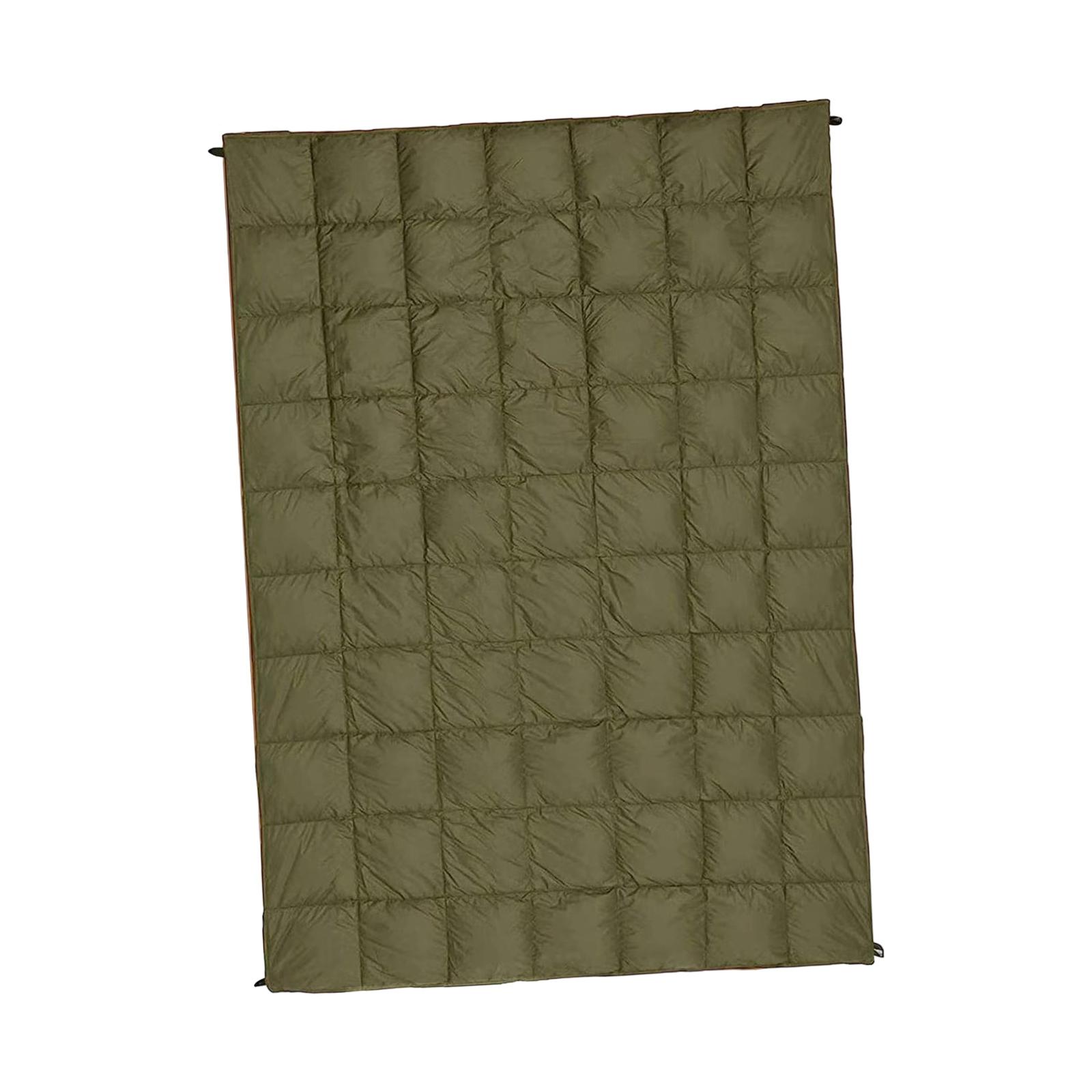 Magideal - Manta De Camping Versátil, Tapete De Playa, Manta De Picnic Plegable Portátil, Manta Cálida Para Parques, Senderismo, Mochileros, Viajes En Interiores Verde