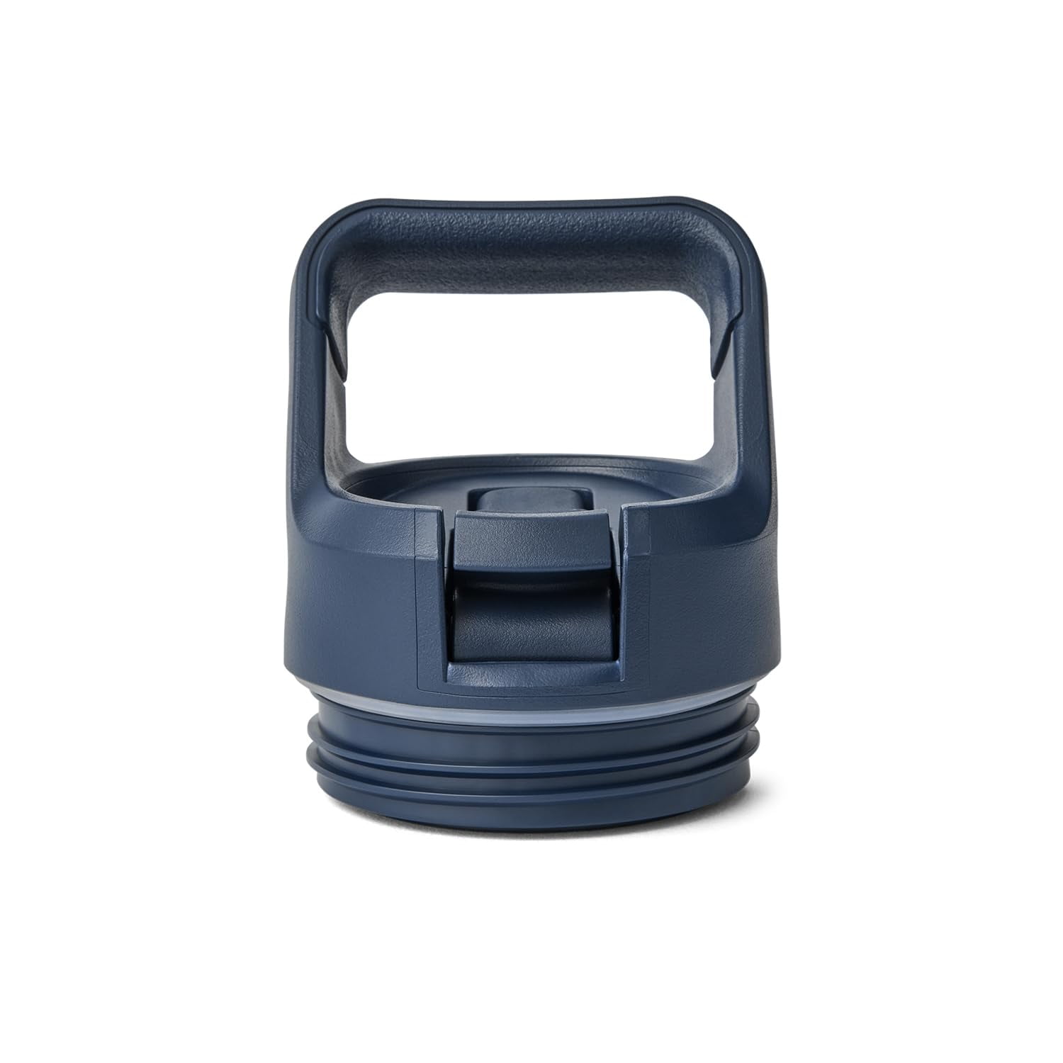 Tapa Con Pajita Para Botella Yeti Rambler, Color Azul Marino A Juego