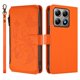 thumbnail image 2 of Funda Cartera Mariposa para [Xiaomi 14T Pro] con Soporte y Cremallera Naranja, 2 of 6