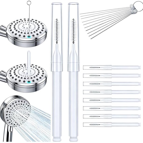 Cepillos limpiadores ducha 10 uds herramienta rincones pequeños accesorio baño antical