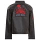 thumbnail image 5 of Chaqueta Moto de Cuero Sintético para Niños Marvel Spider-Man Negra, 5 of 9