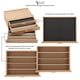 thumbnail image 5 of Cofre de Almacenamiento de Madera de 3 Cajones HG Art Concepts, 5 of 7