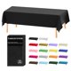thumbnail image 1 of Mantel desechable D&Z 137 cm x 274 cm negro - Pack de 12, 1 of 7