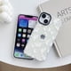 thumbnail image 4 of Funda transparente con diseño de mariposa blanca para iPhone 13 de 6,1 pulgadas, con parachoques integrado y protección a prueba de golpes., 4 of 6