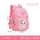thumbnail image 1 of 3Pcs Children Backpack+Lunch Bag+Pencil Case Cute Cat Kid School Bag Backpack Girl Student Teenagers Waterproof Primary Bookbag, 1 of 3