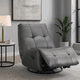 thumbnail image 1 of Bergere Reclinable Giratorio Mecedora Aries Smoke Grey, 1 of 3