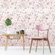 thumbnail image 1 of Papel Tapiz 45x300 Cm Floral Rosa Autoadhesivo Para Despegar Y Pegar, 1 of 8