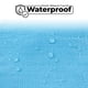thumbnail image 5 of Carpa de camping Tarp Teal Elite, resistente al agua, 6 x 12 m, azul, 5 of 8