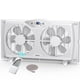 thumbnail image 1 of Ventilador de ventana Shinic Twin con mando a distancia de 23,8 a 37 cm de ancho, 1 of 9