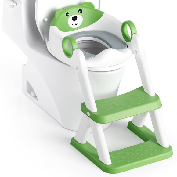 Asiento para ir al baño RABB 1ST Upgrade para niños pequeños, inodoro 2 en 1