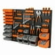 thumbnail image 1 of caja almacenamiento organizador de herramientas con panel  y accesorios 43 pzs, 1 of 7